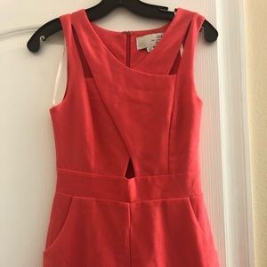 J.O.A Coral Romper